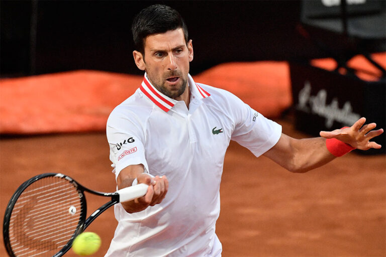 Djokovic puede con Fritz y la lluvia en segunda ronda