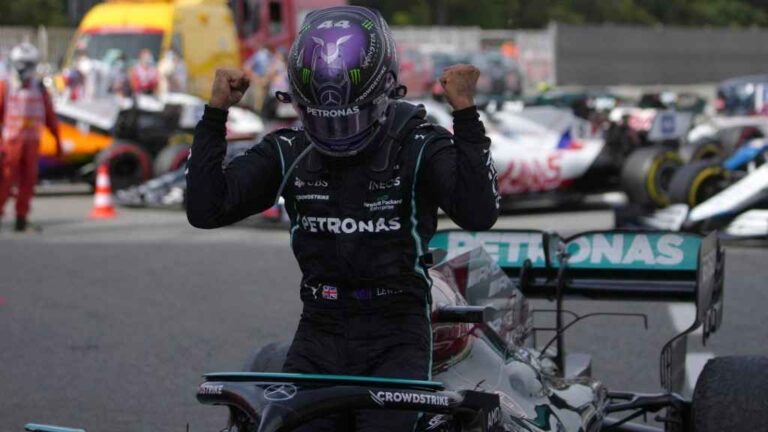 Lewis Hamilton  imparable tras ganar el Gran Premio de España