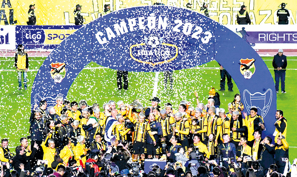 LOS 'TOP' FUTBOLEROS DEL 2023 El Diario Bolivia