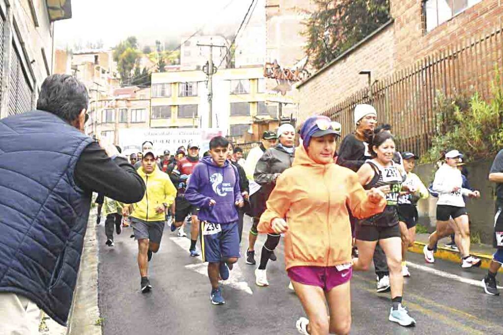 La Maratón de La Paz fue un éxito - El Diario - Bolivia