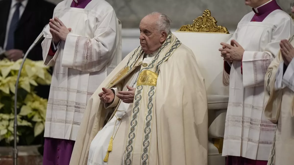 Papa Francisco pide rezar por la paz en Ucrania y Oriente Medio - El ...