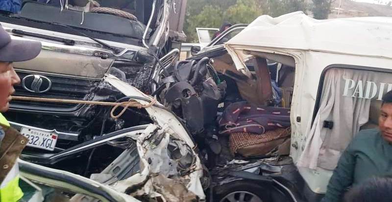 Fatal accidente deja un fallecido y 11 heridos - El Diario - Bolivia