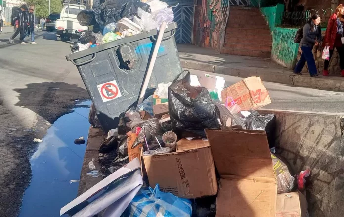 La Paz está inundada de basura - El Diario - Bolivia
