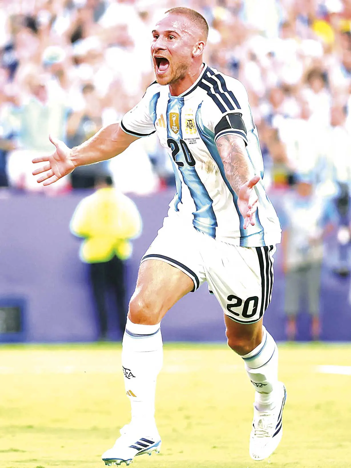 Argentina avanza con autoridad
