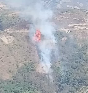 Incendio en Colpar amenaza con extenderse hacia Río Blanco en los Yungas (17:54)
