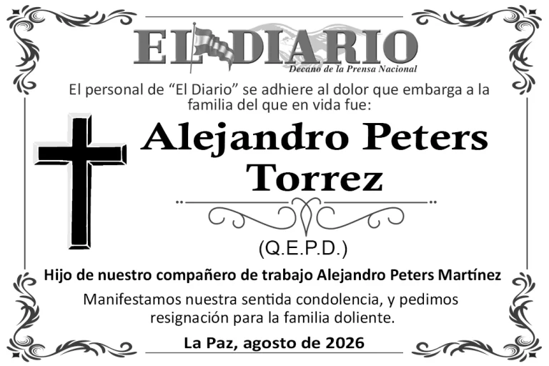 Alejandro Peters Torrez