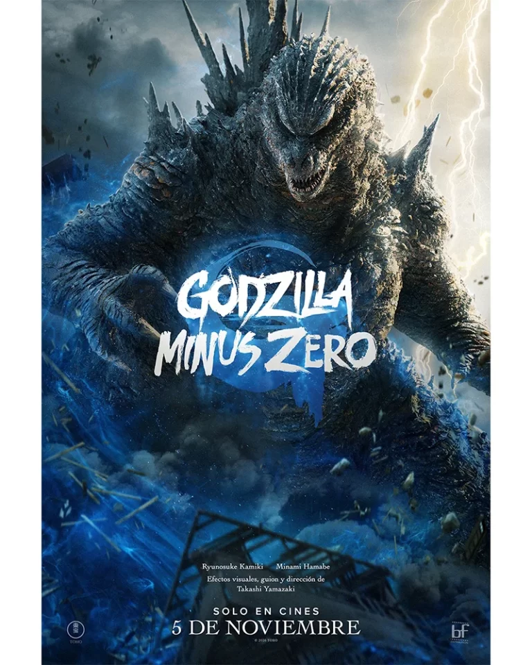 El Rey regresa: “Godzilla Minus Zero” presenta su tráiler y poster finales