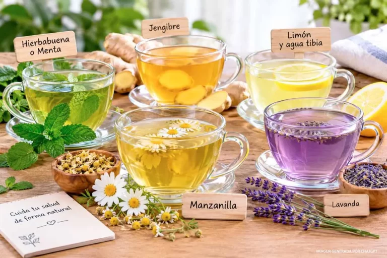 INFUSIONES NATURALES PARA ALIVIAR DOLORES DE CABEZA LEVES